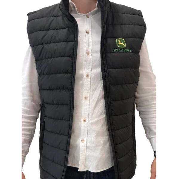 Prsluk crni John Deere