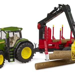 Traktor John Deere 7R 350 sa prikolicom
