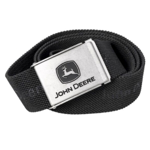 John Deere kaiš za pantalone crni logo