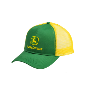 John Deere zeleni trucker kačket sa žutom mrežicom