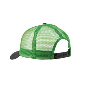 John Deere crni trucker kačket sa zelenom mrežicom